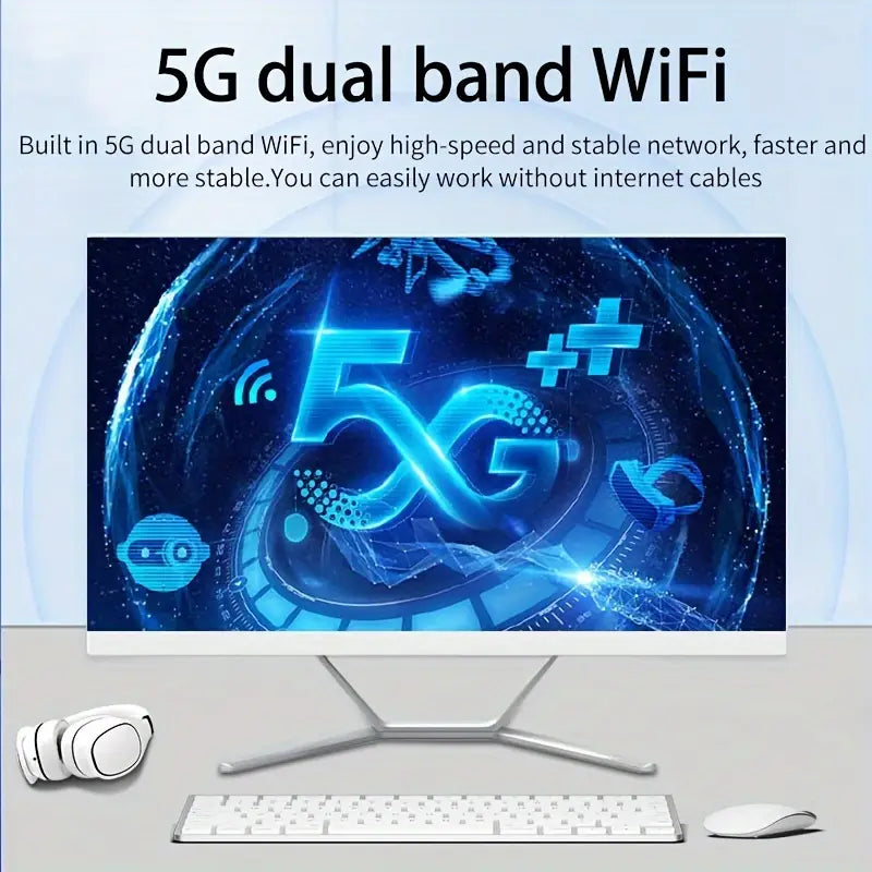 Ordinateur Tout-en-Un 24" – Intel i5, 16 Go RAM, 256 Go SSD